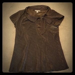 Women's designer silk shirt